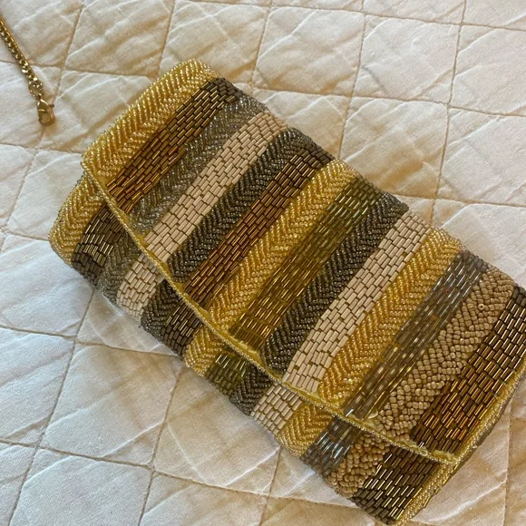 Anthropologie The Cleo Beaded Clutch - Picture 3 of 8